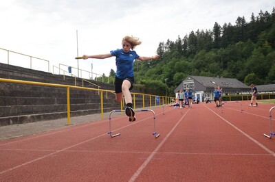Leichtathletik konz u12 training wurf 01