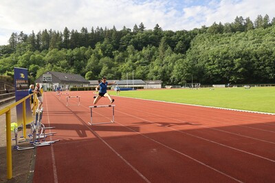 Leichtathletik konz u16 training huerden 07