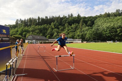Leichtathletik konz u16 training huerden 13