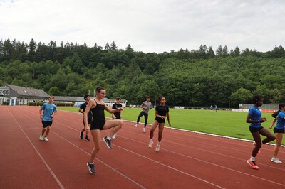 Leichtathletik konz u16 training lauf 10