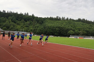 Leichtathletik konz u16 training lauf 12