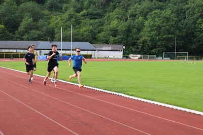 Leichtathletik konz u16 training lauf 22