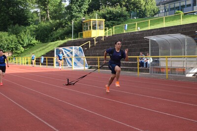 Leichtathletik konz u16 training lauf 25