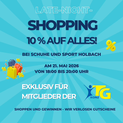 Late Night Shopping Plakat 2026