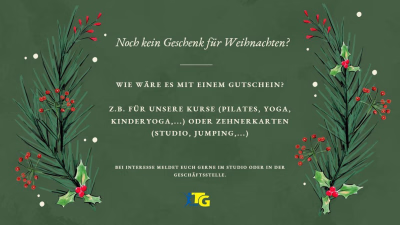 Weihnachtsgutschein 2025