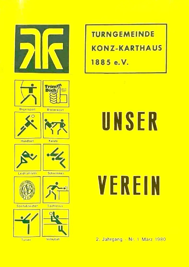 Unser Verein 1/1980
