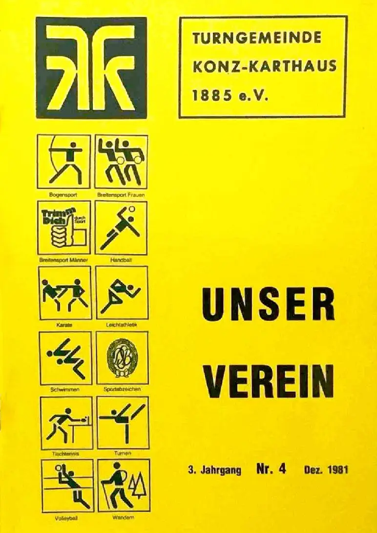 Unser Verein 4/1981