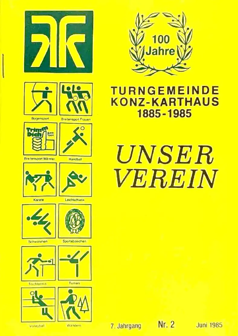 Unser Verein 2/1985