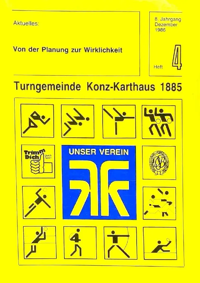 Unser Verein 4/1986
