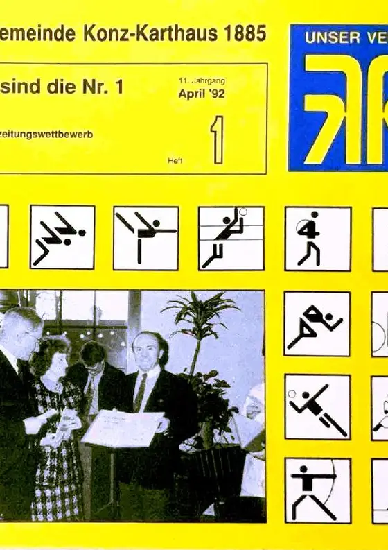 Unser Verein 1/1992