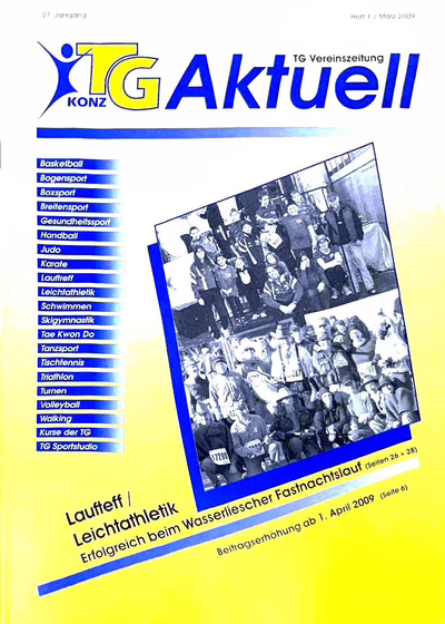 TG Aktuell 2009 01 cover