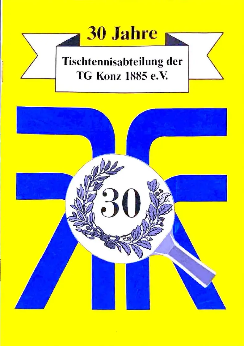 30 Jahre Tischtennisabteilung der TG Konz 1885 e.V.