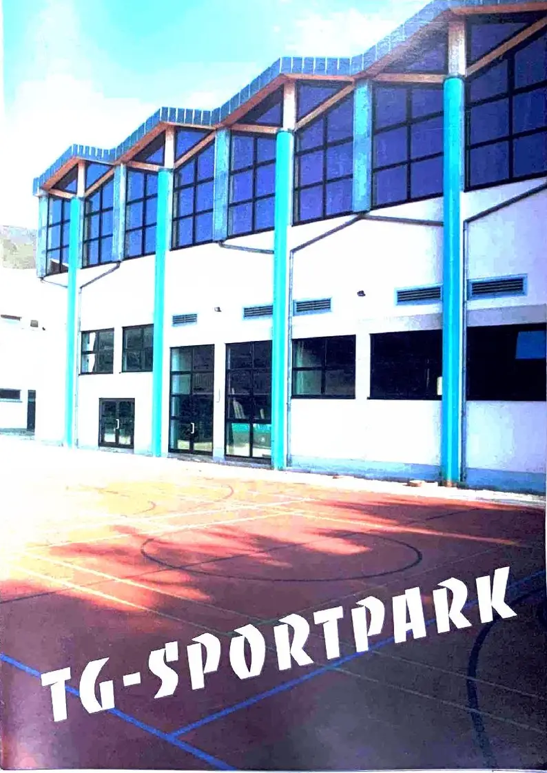 TG-Sportpark - Festbroschüre zur Einweihung