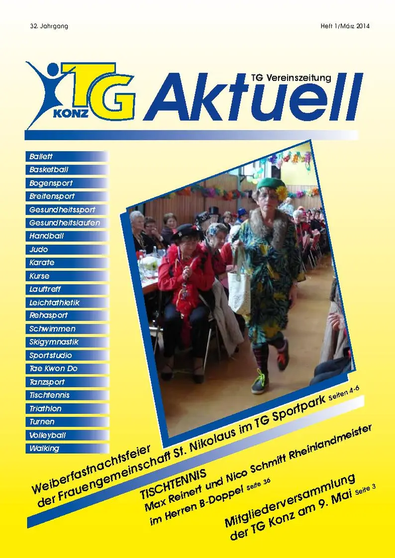 TG Aktuell 1/2014