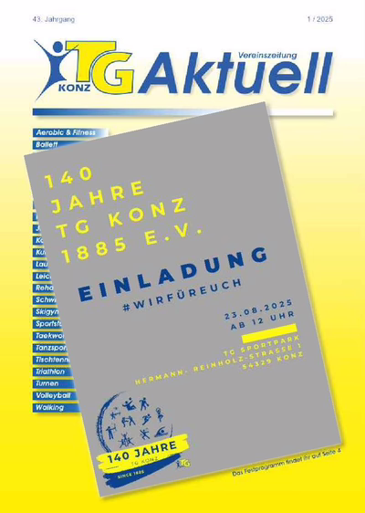 TG Aktuell 07 2025 cover